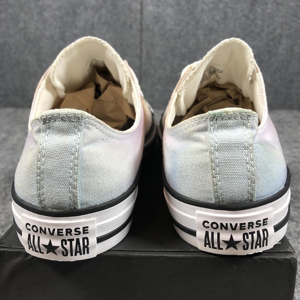 Converse Chuck Taylor Low Womens 8.5 Tie Dye Canvas Sneakers 567909F - Picture 7 of 16